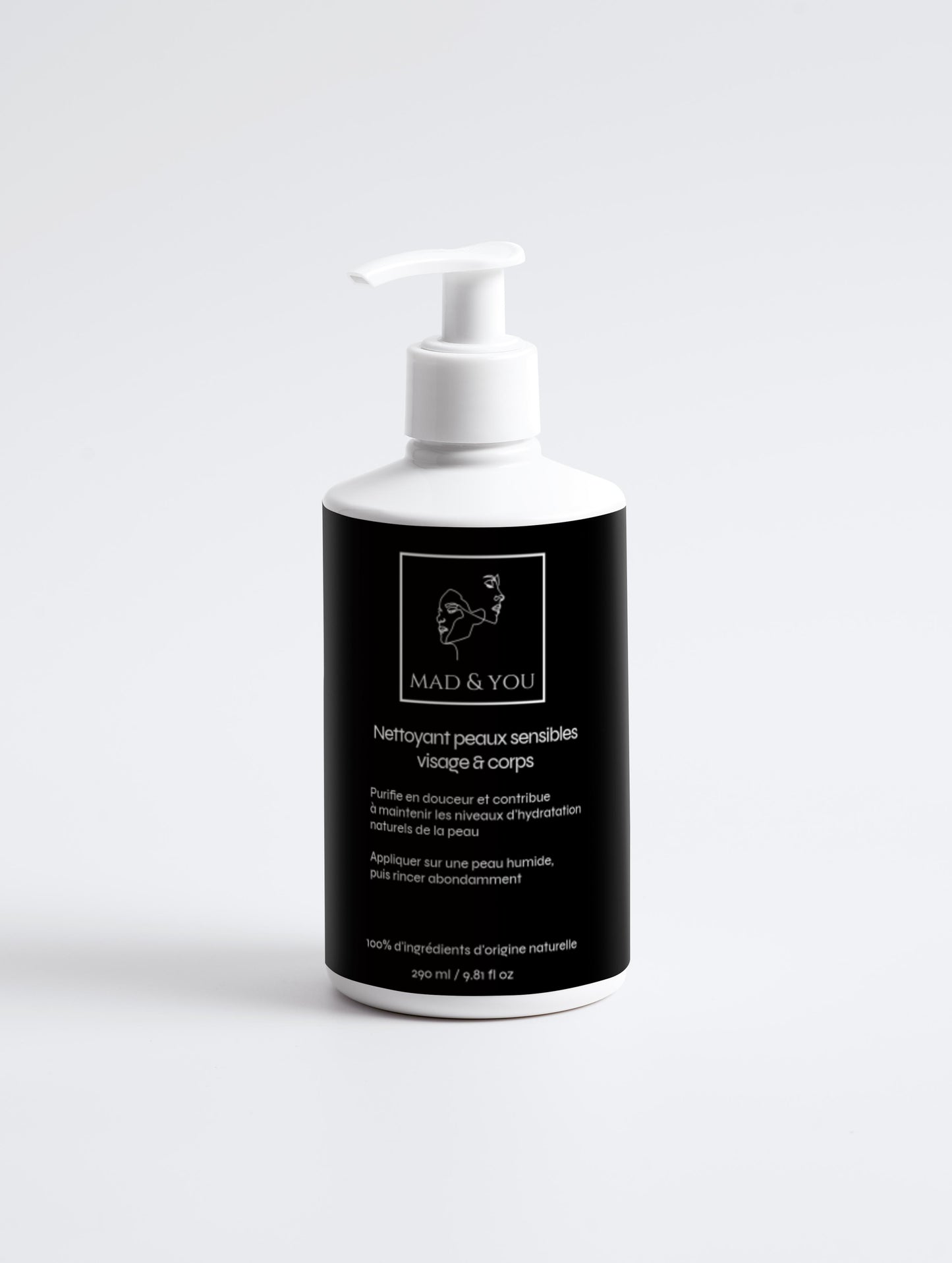 Nettoyant peaux sensibles visage & corps