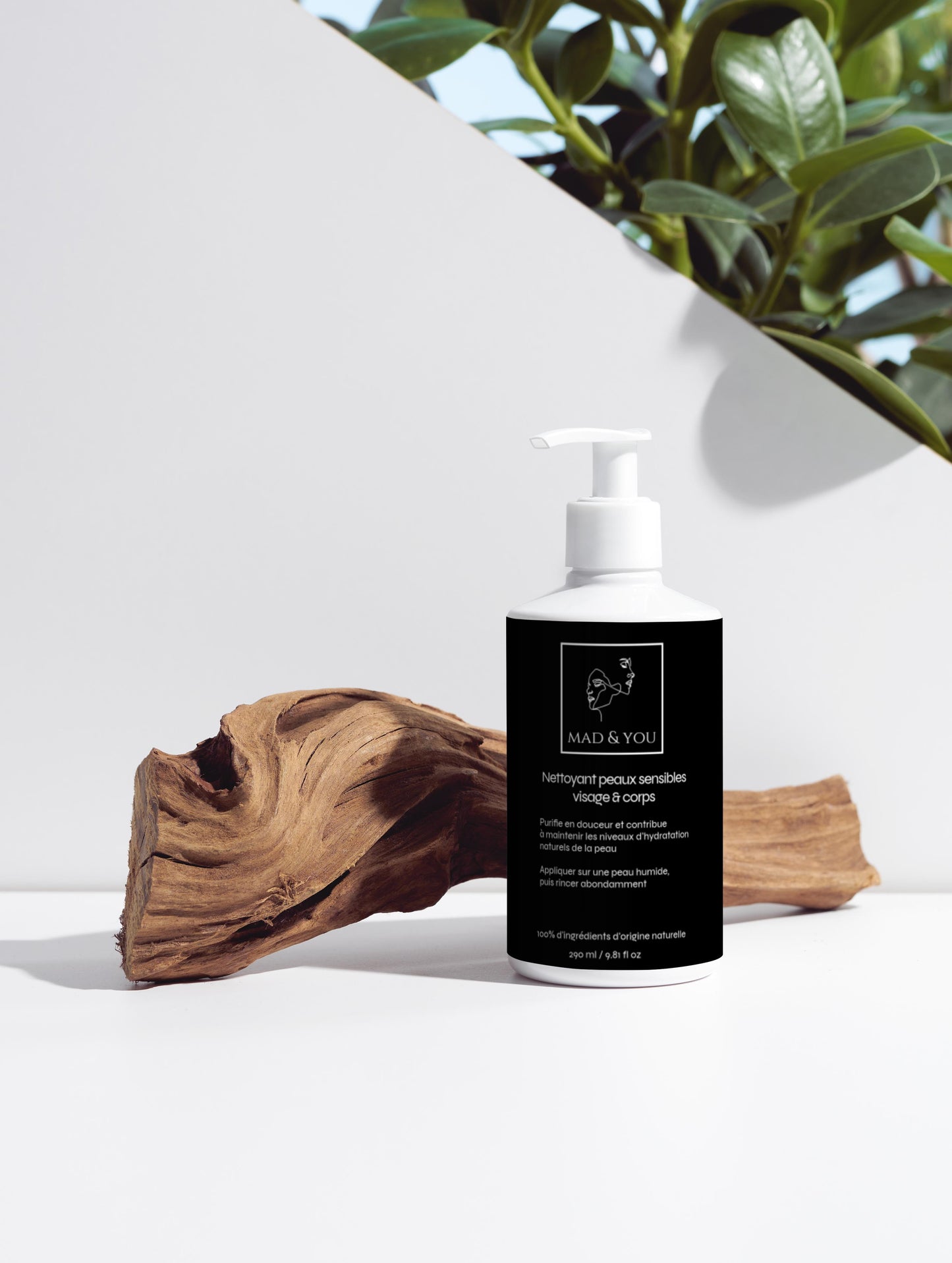 Nettoyant peaux sensibles visage & corps