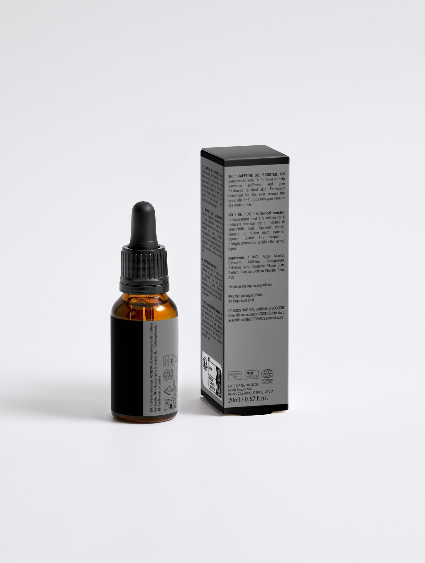 Gel Booster à la caféine